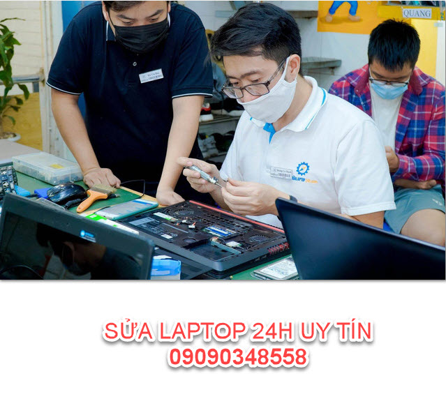 Sửa chữa laptop 24h TPHCM