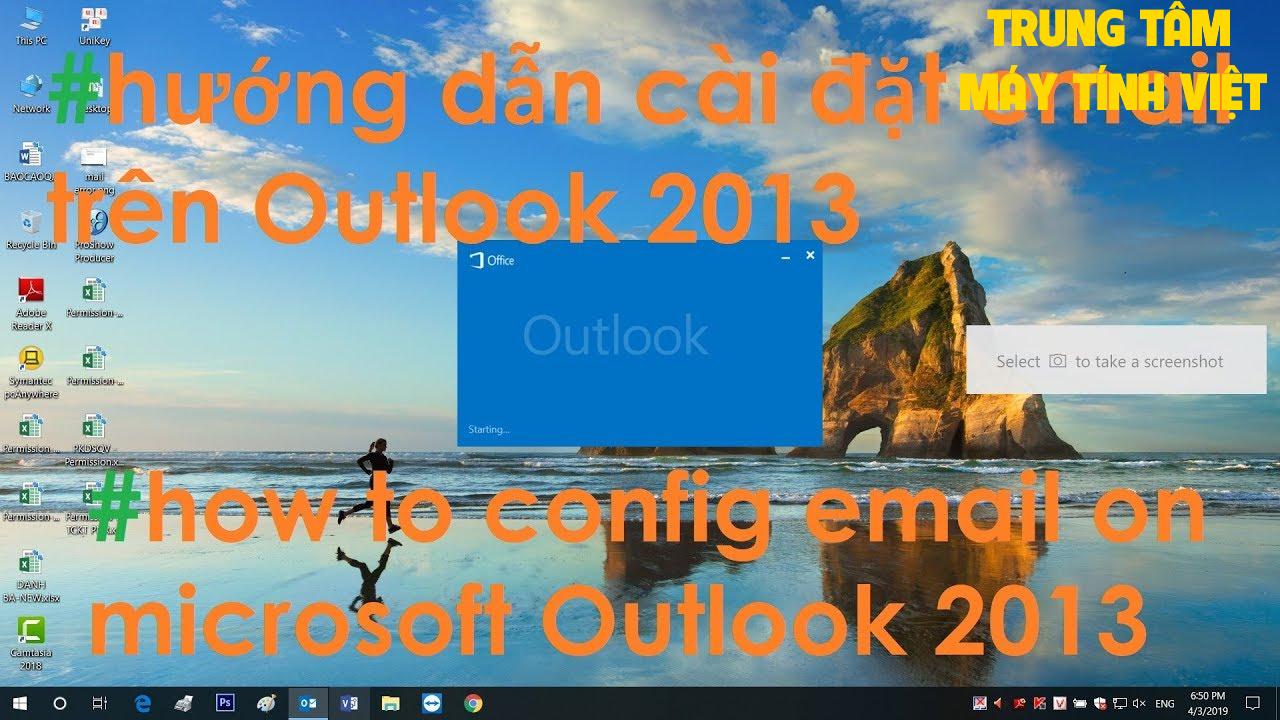 Hổ Trợ Cài đặt Microsoft Outlook Dùng Vĩnh Viễn