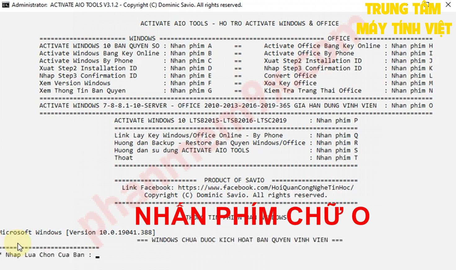 Hổ Trợ Cài đặt Project Dùng Vĩnh Viễn