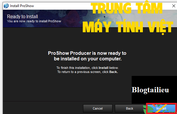 Hổ Trợ Cài đặt Proshow Producer Dùng Vĩnh Viễn
