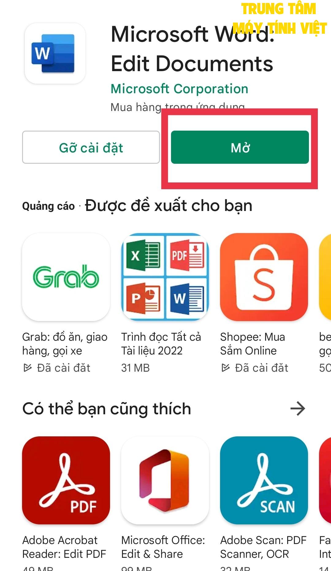 Hổ Trợ Cài đặt Word Dùng Vĩnh Viễn