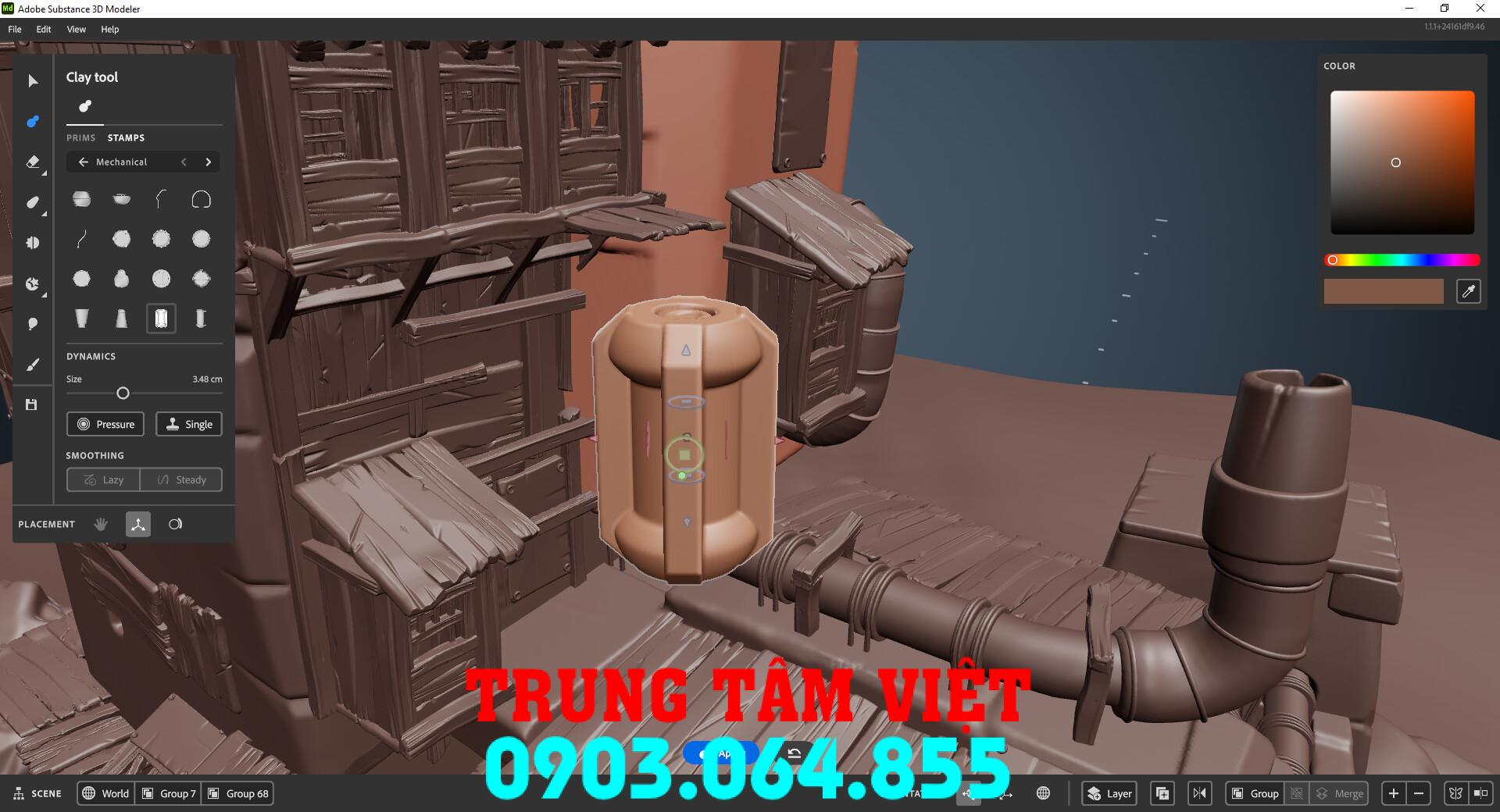 Hổ Trợ Cài đặt Adobe Substance 3d Modeler Dùng Vĩnh Viễn