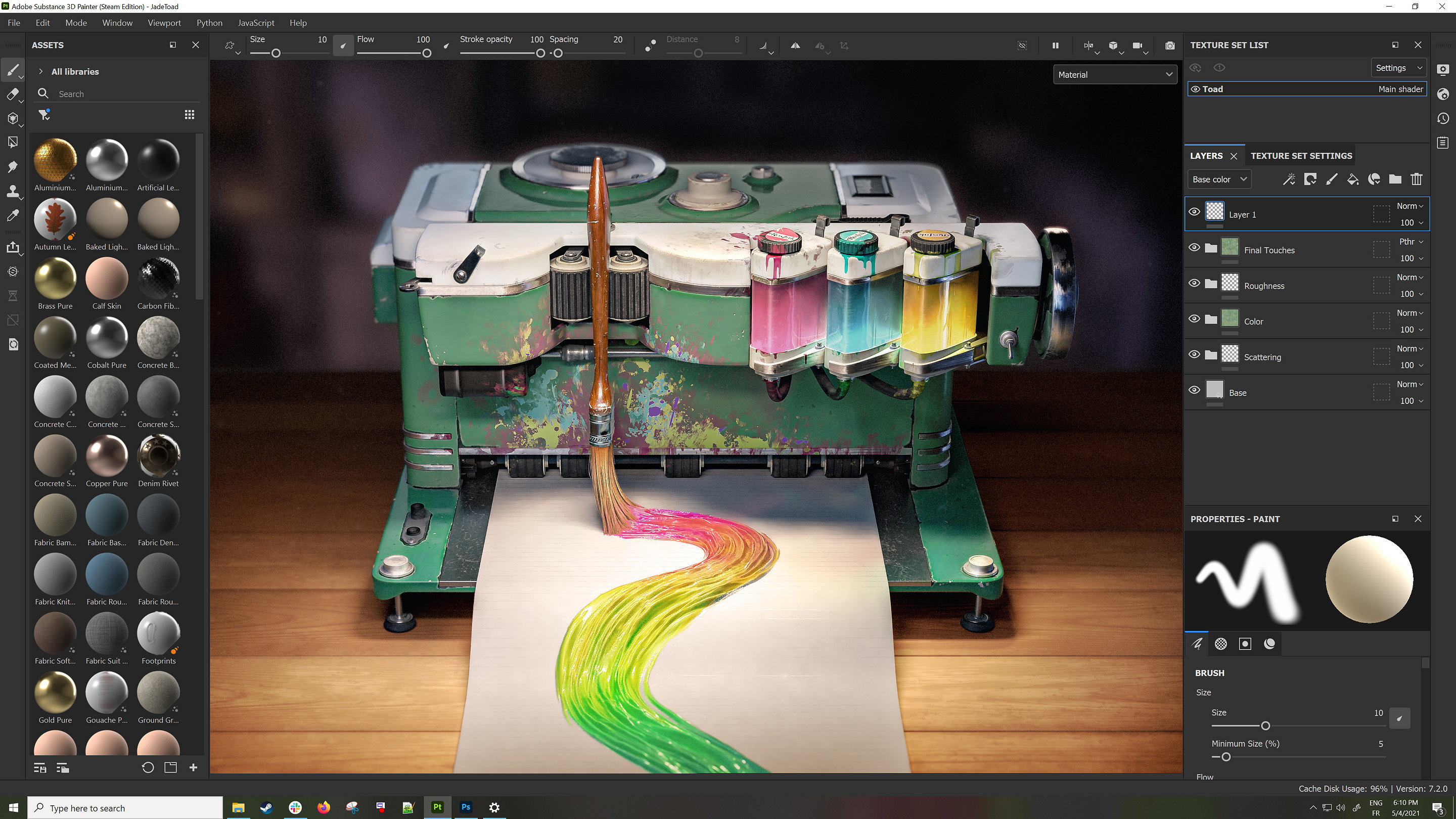 Hổ Trợ Cài đặt Adobe Substance 3d Sampler Dùng Vĩnh Viễn
