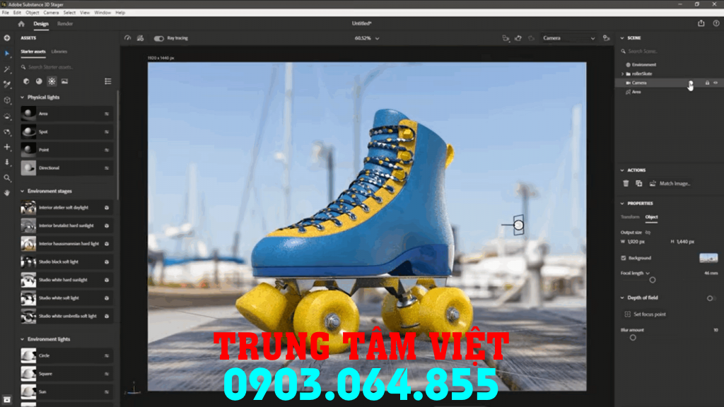 Hổ Trợ Cài đặt Adobe Substance 3d Stager Dùng Vĩnh Viễn