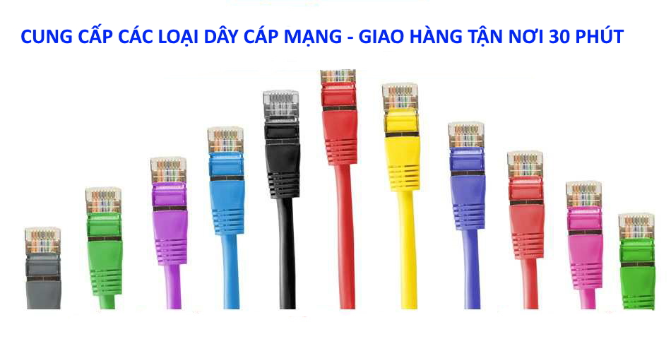 địa Chỉ Mua Dây Cáp Mạng Tại Bình Dương, Giao 30p