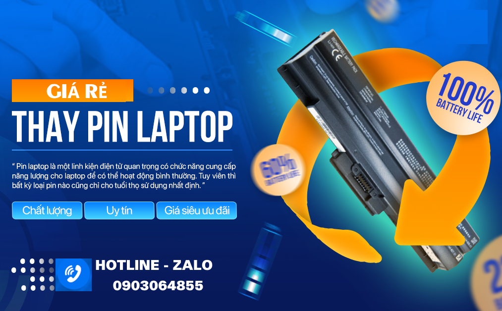 Khi Nào Cần Thay Pin Cho Laptop?