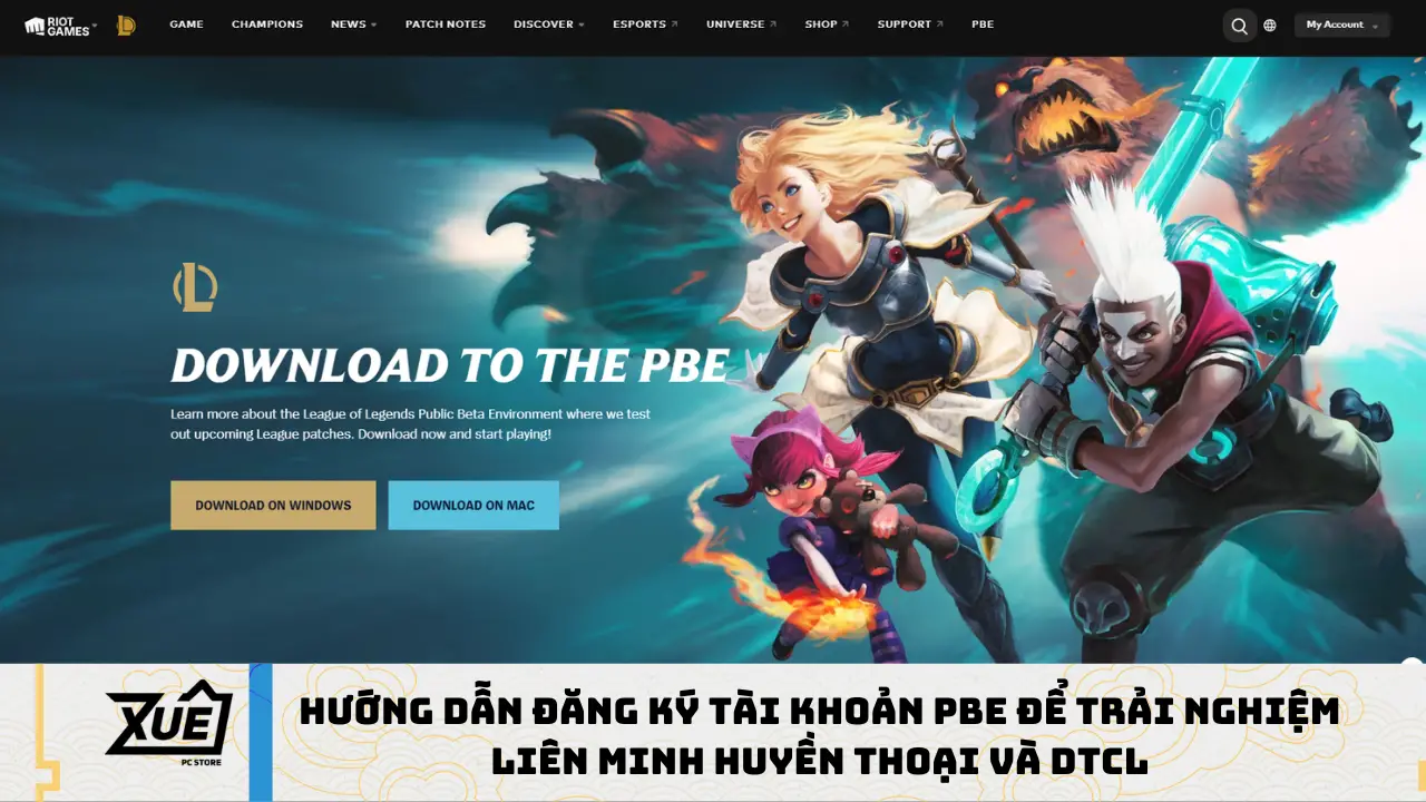 Dịch Vụ Cài Game Cài đặt Liên Minh Huyền Thoại Lol
