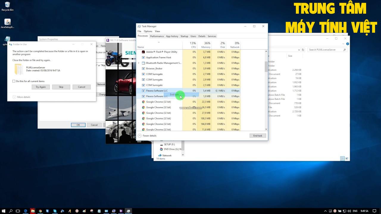 Hổ Trợ Cài đặt Siemens Nx Dùng Vĩnh Viễn