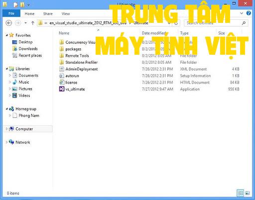 Hổ Trợ Cài đặt Visual Studio Dùng Vĩnh Viễn