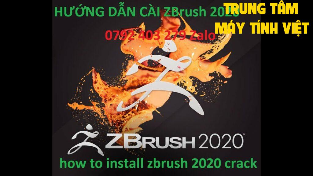 Hổ Trợ Cài đặt Zbrush Dùng Vĩnh Viễn