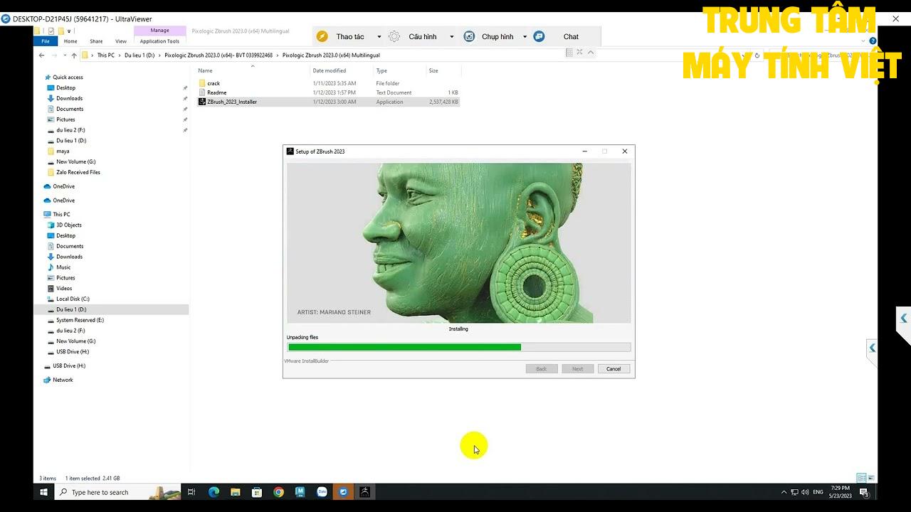 Hổ Trợ Cài đặt Zbrush Dùng Vĩnh Viễn