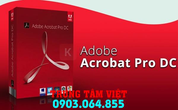 Hổ Trợ Cài đặt Acrobat Pro Dc Dùng Vĩnh Viễn