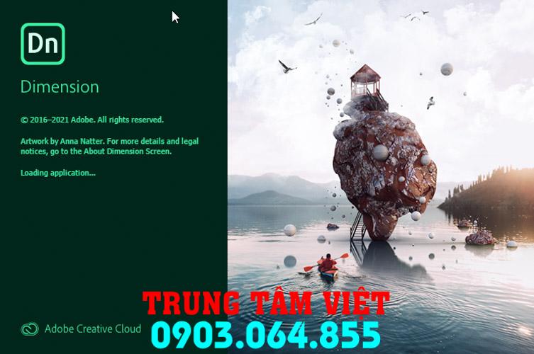 Hổ Trợ Cài đặt Adobe Dimension Dùng Vĩnh Viễn