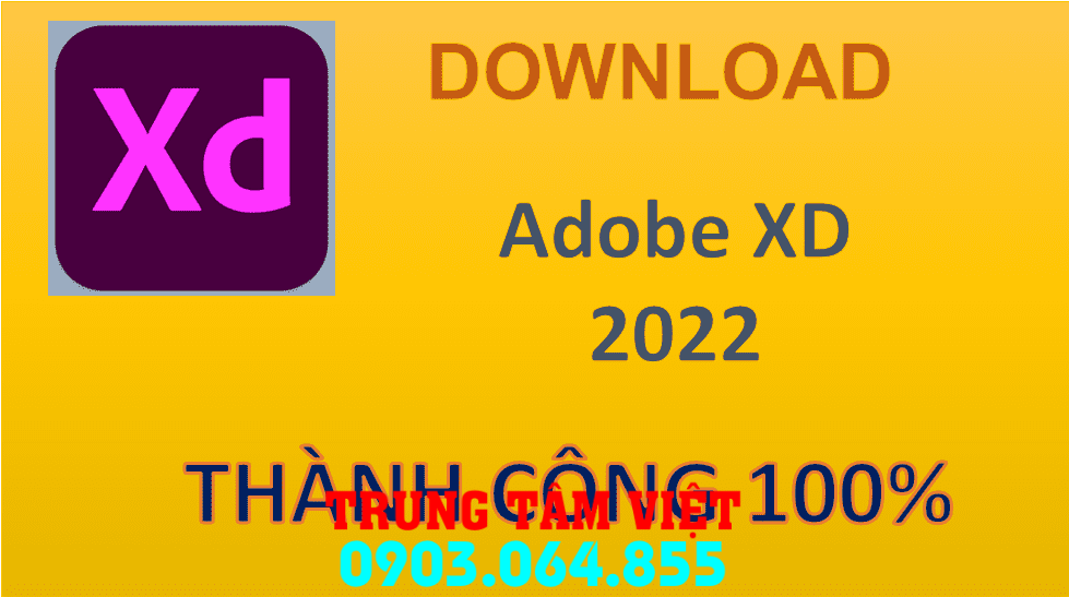 Hổ Trợ Cài đặt Adobe Xd Dùng Vĩnh Viễn