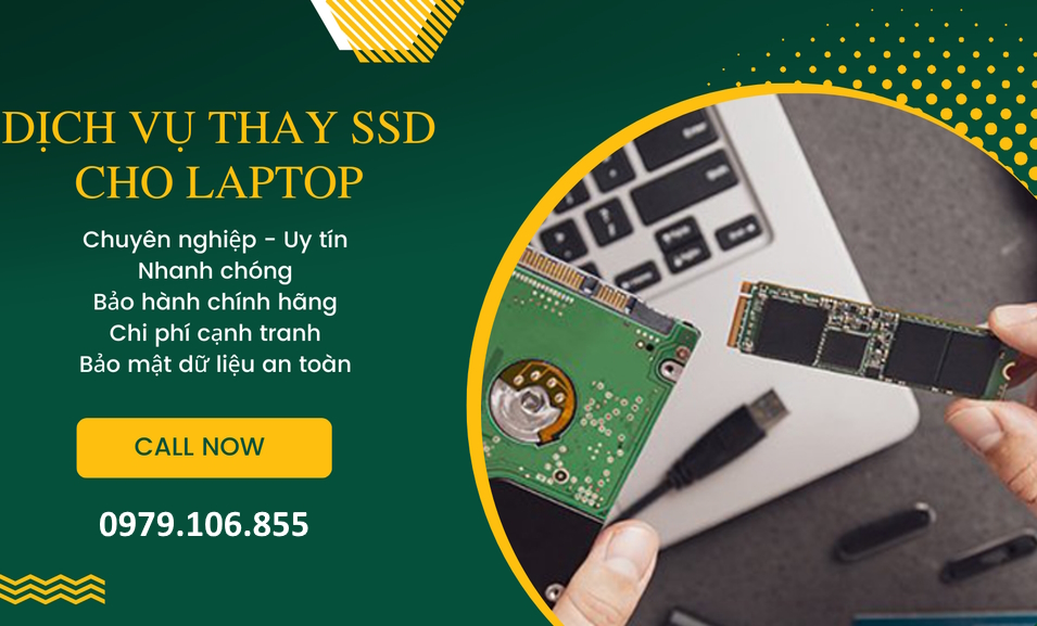 Giá Thay ổ Cứng Ssd-hdd Cho Laptop Dell Tphcm